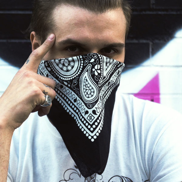 Marlon Black Bandana nera